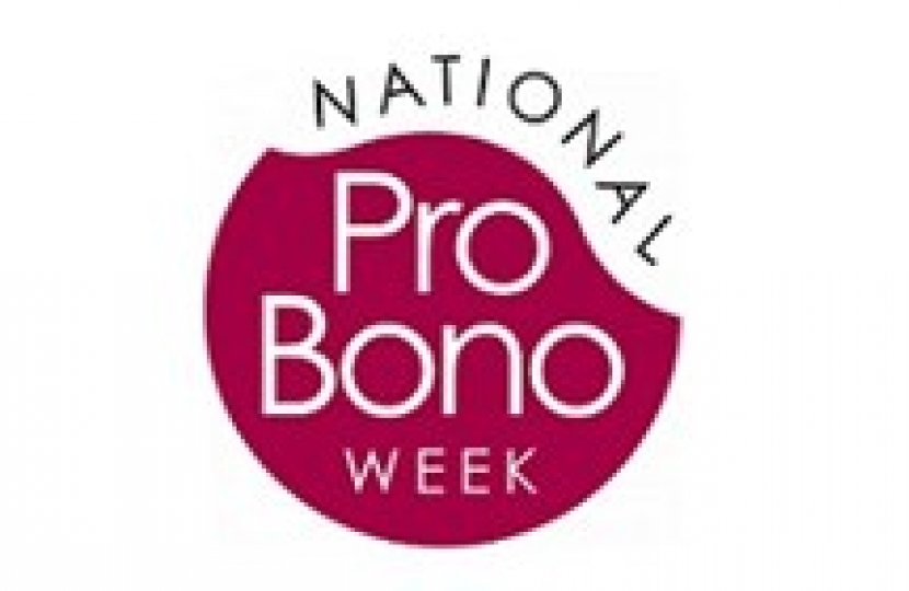 National Pro Bono Week Jeremy Wright